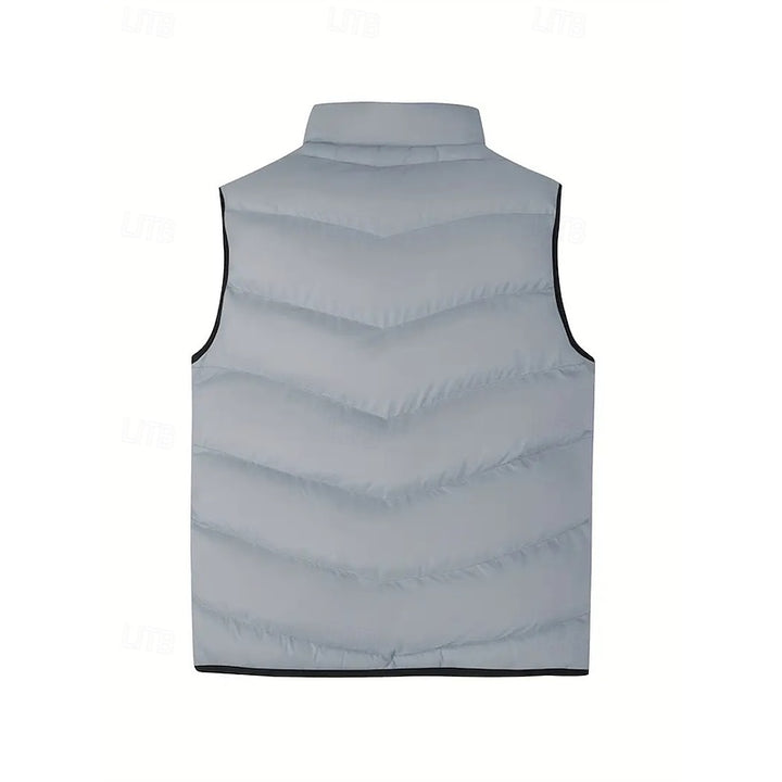 Chase | Quilted Stand-Collar Vest