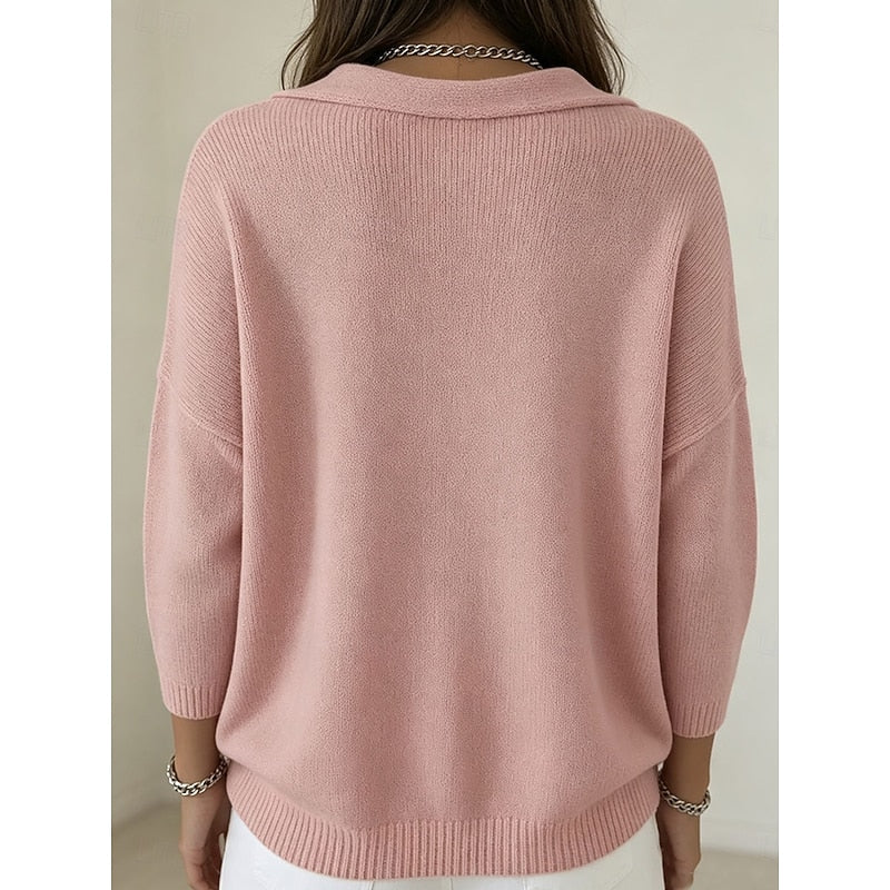 Isla | Draped Cowl Neck Sweater