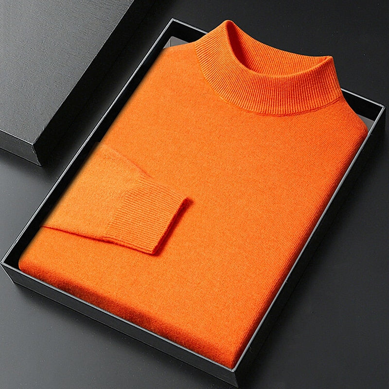 Hayes | Refined Mock Neck Sweater
