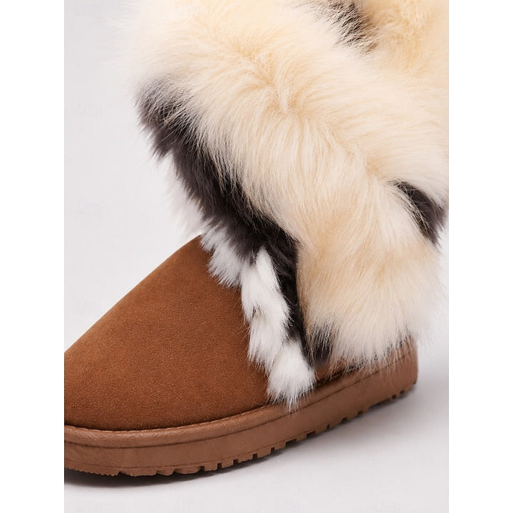 Sloane | Cozy Fur-Trimmed Snow Boots