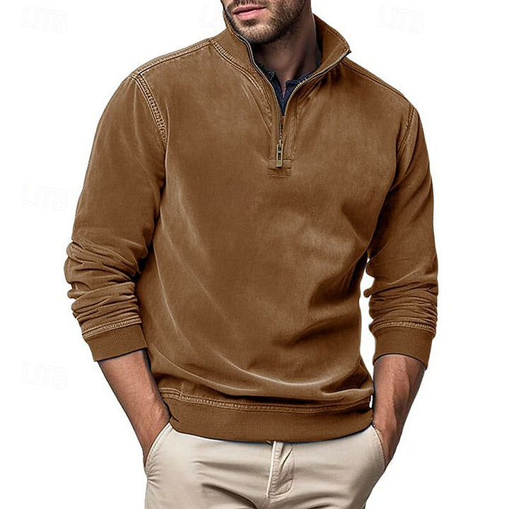 Ellison | Refined Quarter-Zip Sweatshirt