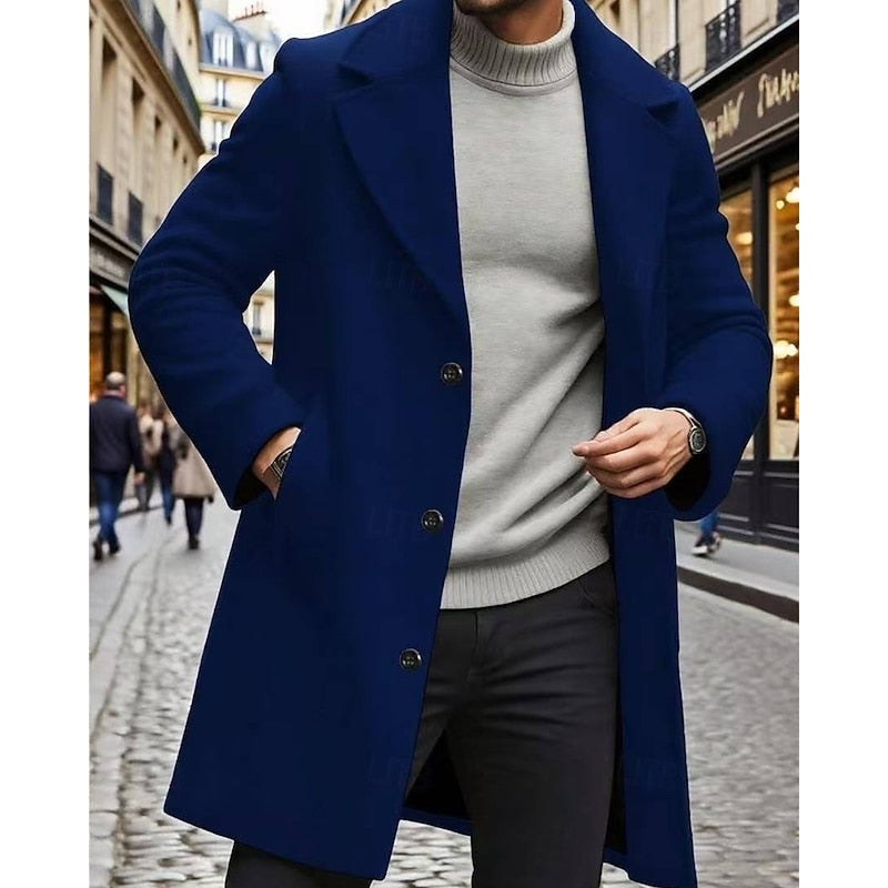Oscar | Refined Long Overcoat
