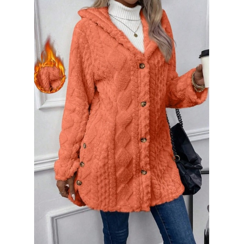 Beverly | Cozy Hooded Open-Front Jacket