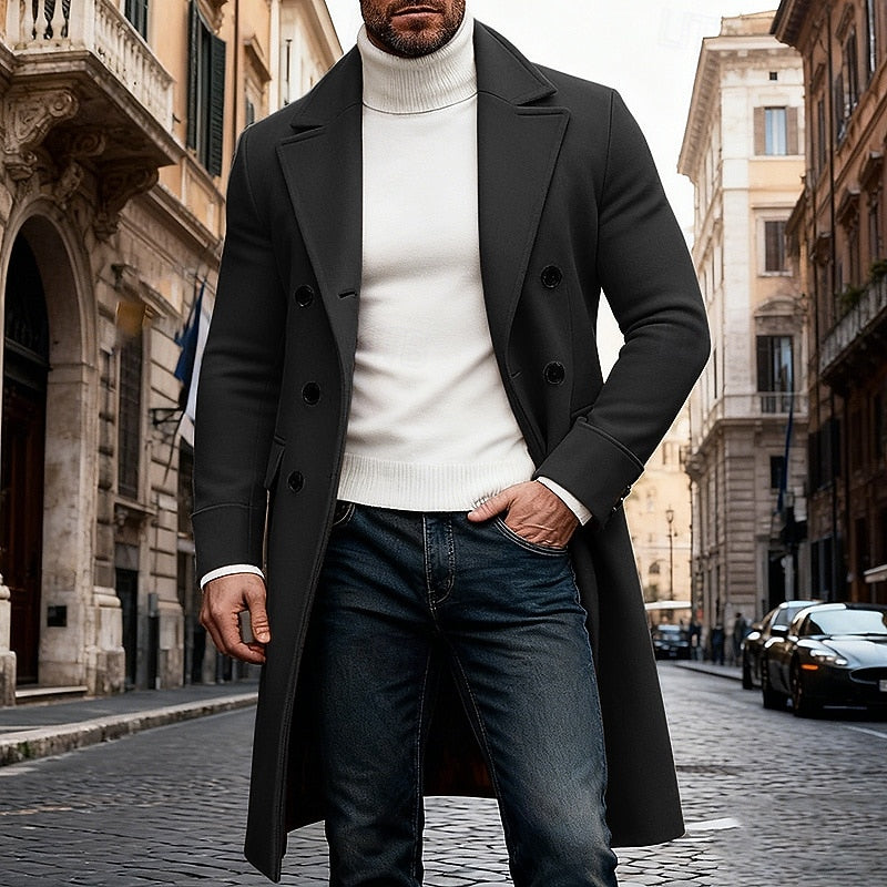 Nolan | Tailored Longline Overcoat