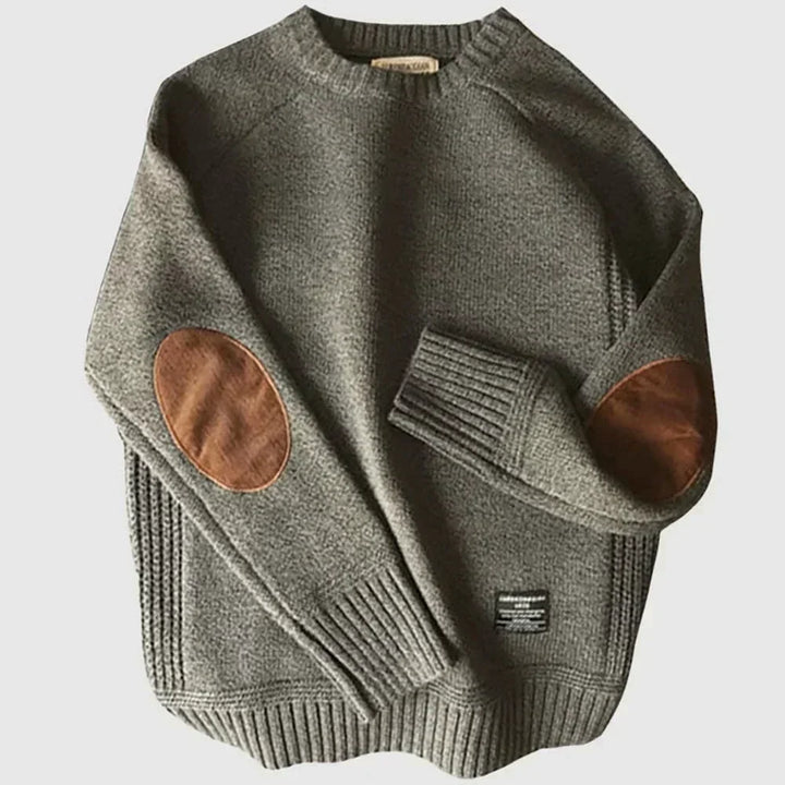 Franklin | Classic Elbow-Patch Sweater
