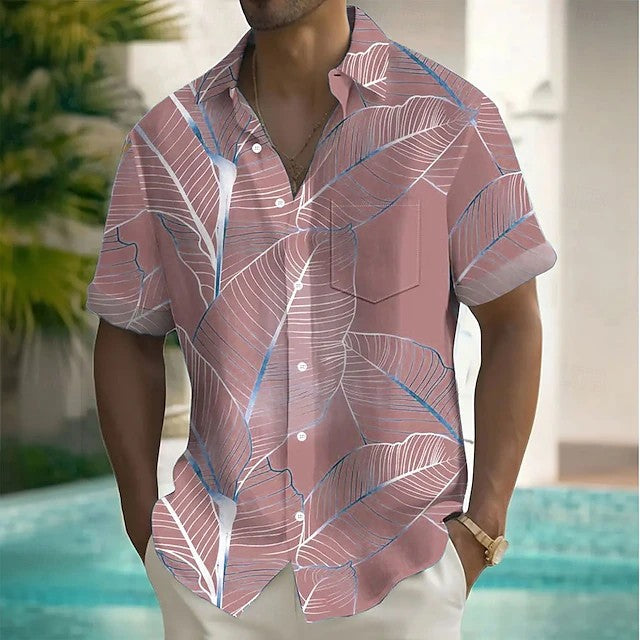 Owen | Tropical Leaf Resort Shirt
