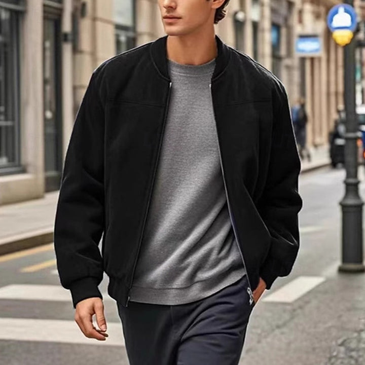 Reginald | Stand-Collar Zip Jacket