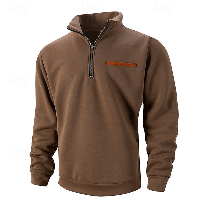 Rhodes | Quarter-Zip Standing Collar Pullover