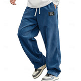 Jasper | Relaxed Ribbed Pull-On Pants