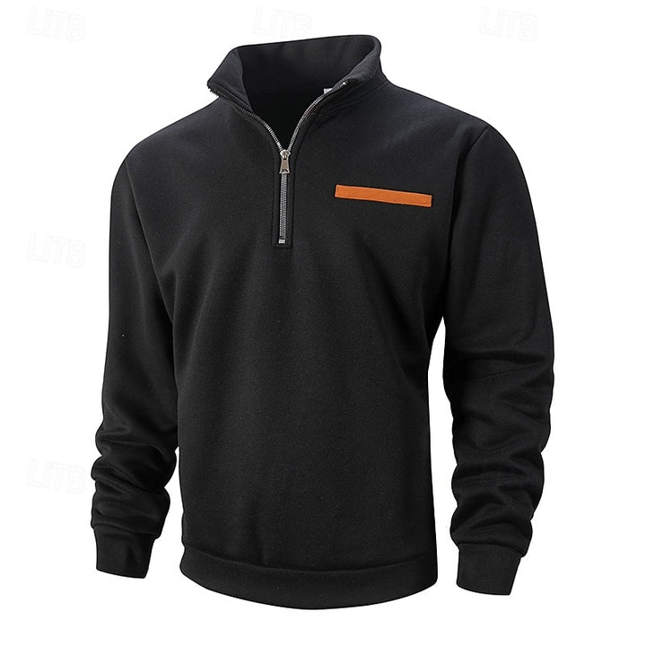 Rhodes | Quarter-Zip Standing Collar Pullover