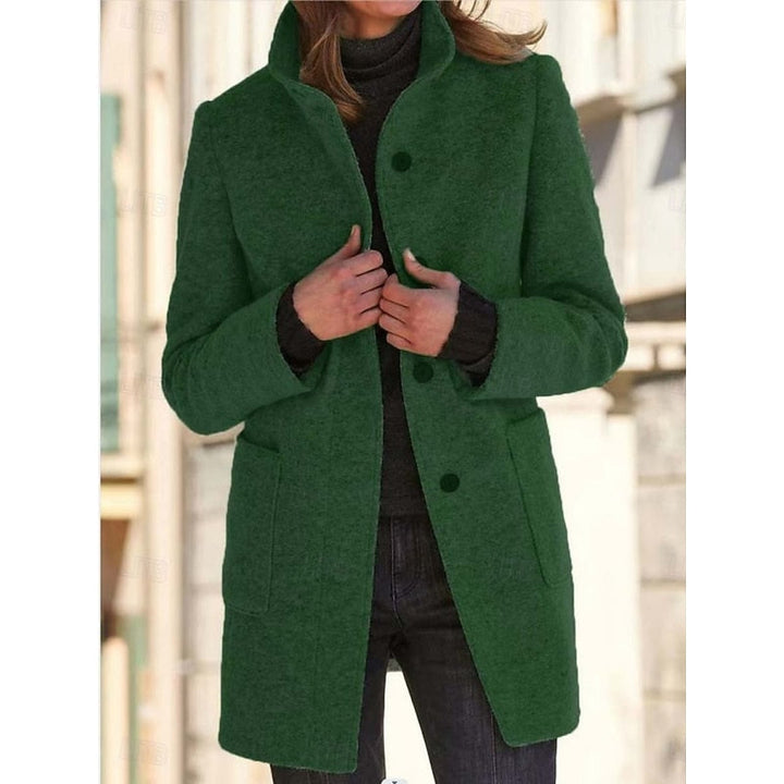 Lorraine | Refined Stand-Collar Coat