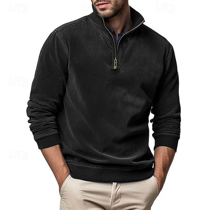 Ellison | Refined Quarter-Zip Sweatshirt