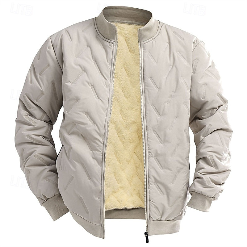 Calder | Quilted Bomber Jacket