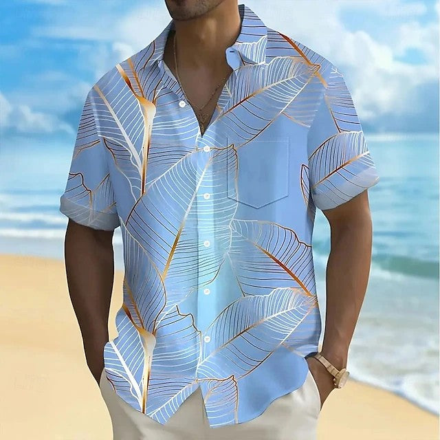 Owen | Tropical Leaf Resort Shirt
