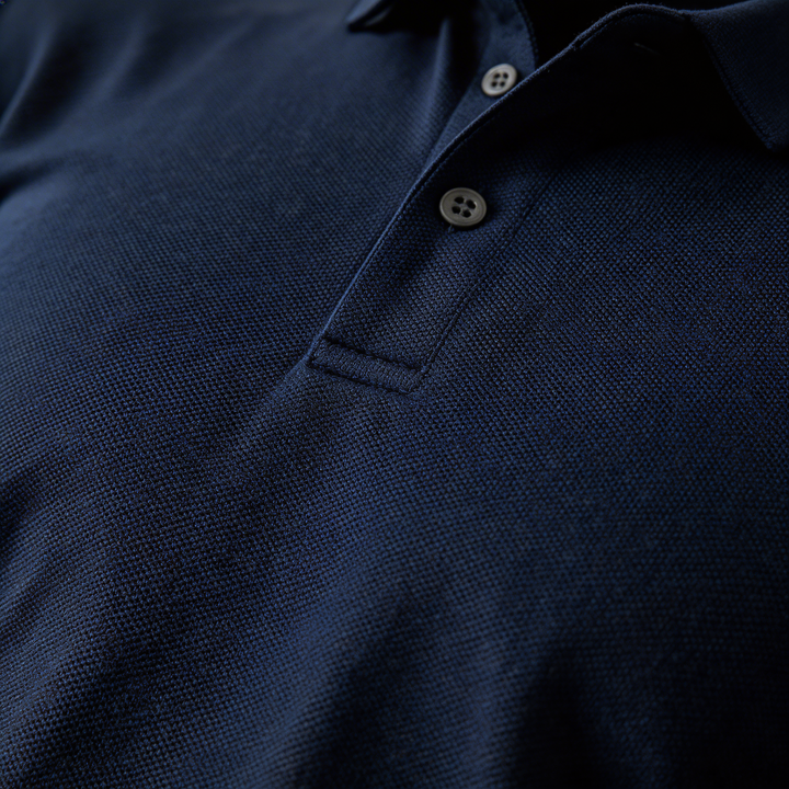 Dalton | Casual Long Sleeve Collared Polo