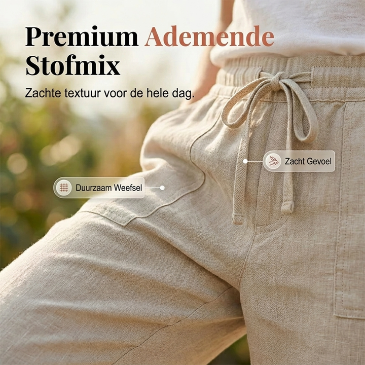 Laluna® | Cotton Linen Women's Shorts