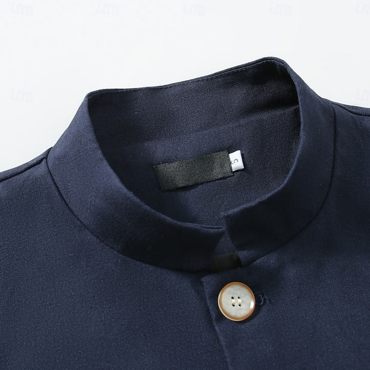 Alaric | Refined Stand-Collar Jacket