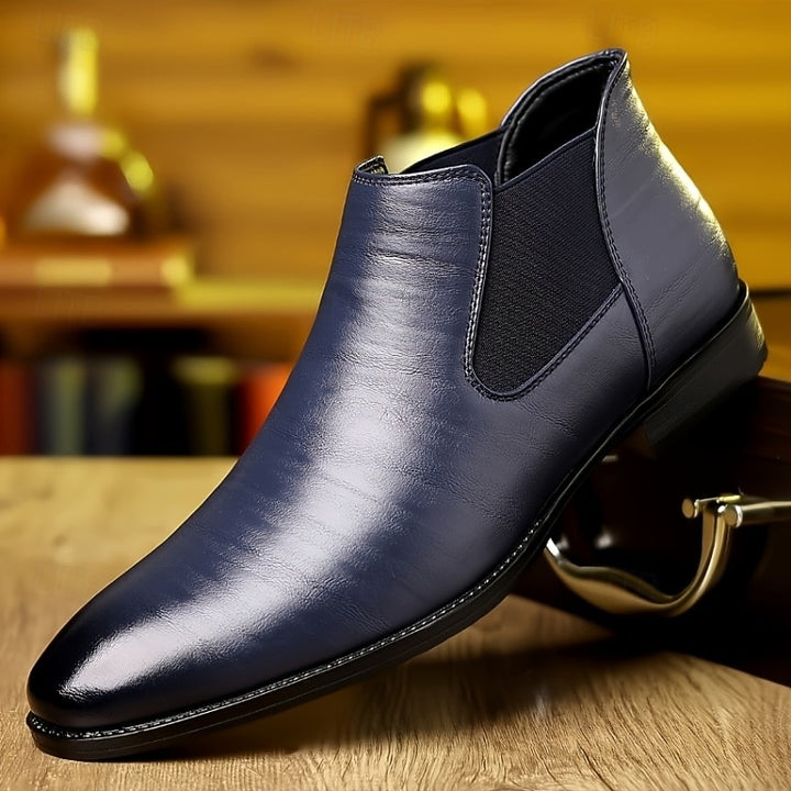 Carter | Refined Slip-On Chelsea Boots