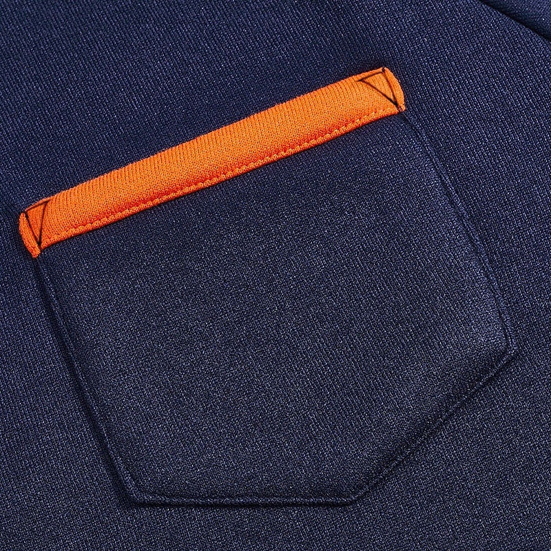Hollis | Quarter-Zip Colour-Block Pullover
