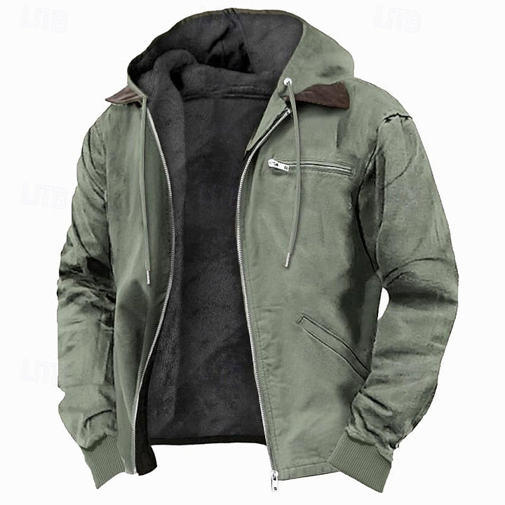 Wade | Cozy-Lined Hooded Jacket