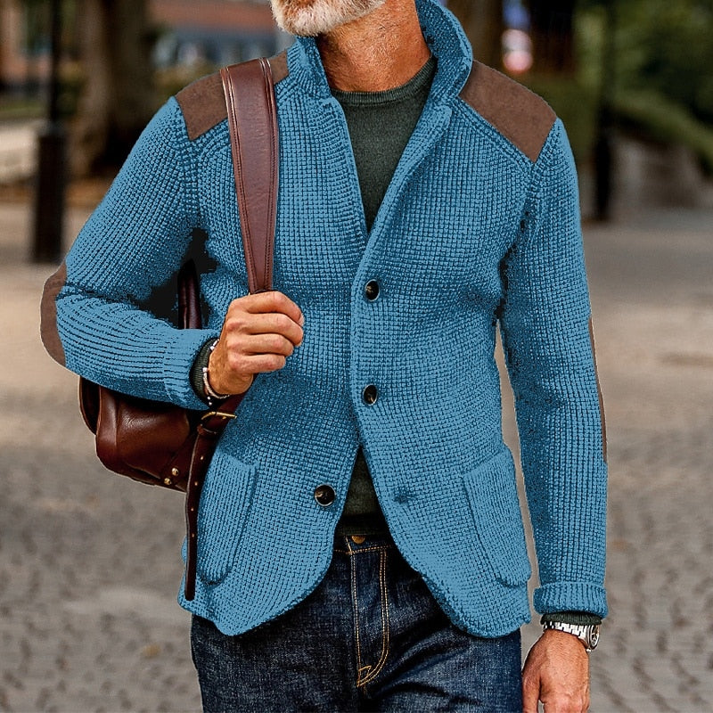 Garrison | Stand-Collar Button Cardigan