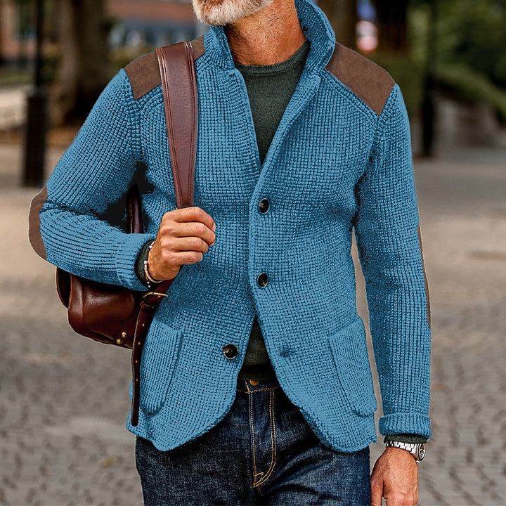 Garrison | Stand-Collar Button Cardigan