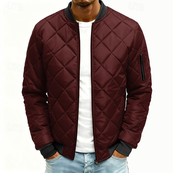 Griffin | Quilted Bomber Jacket