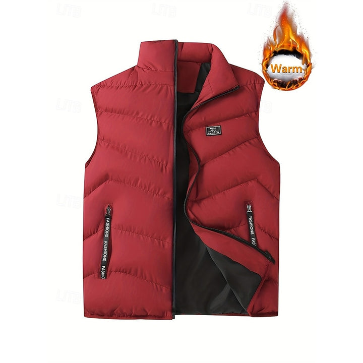 Chase | Quilted Stand-Collar Vest
