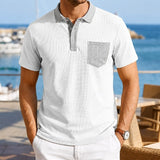 Ethan | Contrast Pocket Polo Shirt