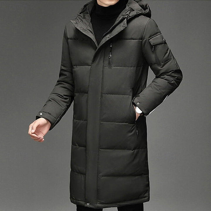 Leland | Hooded Longline Winter Coat