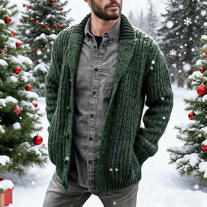 Gordon | Shawl Collar Knit Cardigan