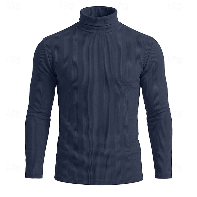 Alistair | Ribbed Turtleneck