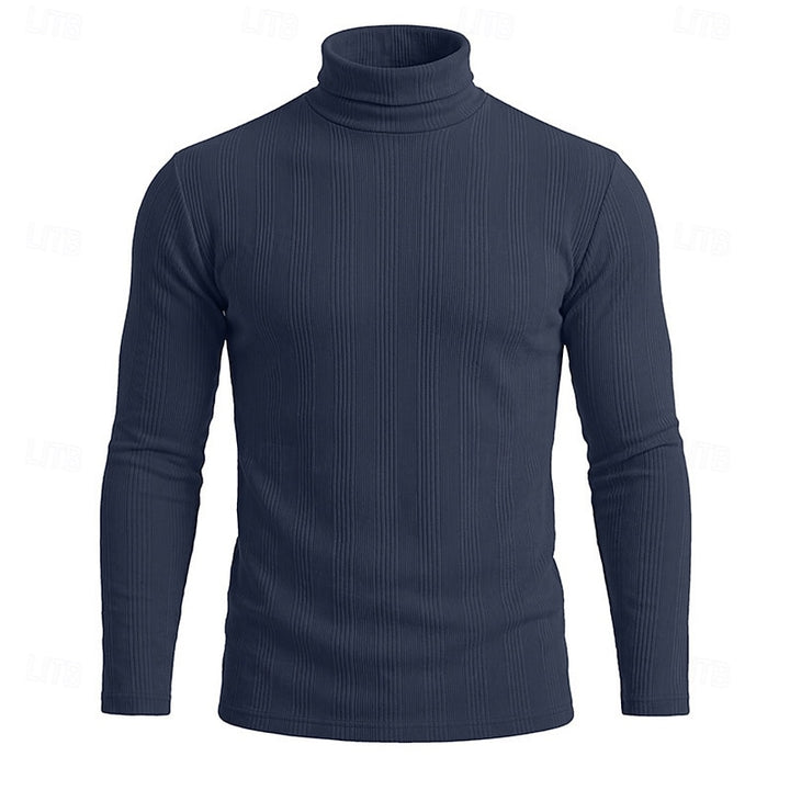 Alistair | Ribbed Turtleneck