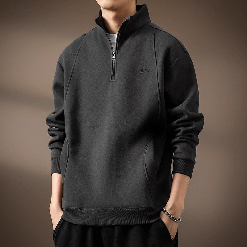 Franklin | Refined Quarter-Zip Sweatshirt