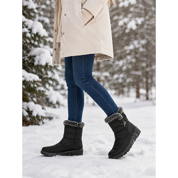 Frida | Cozy-Lined Mid-Calf Winter Boots