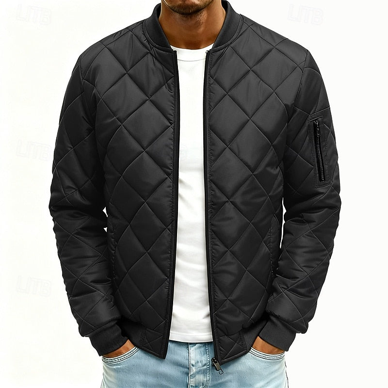 Griffin | Quilted Bomber Jacket