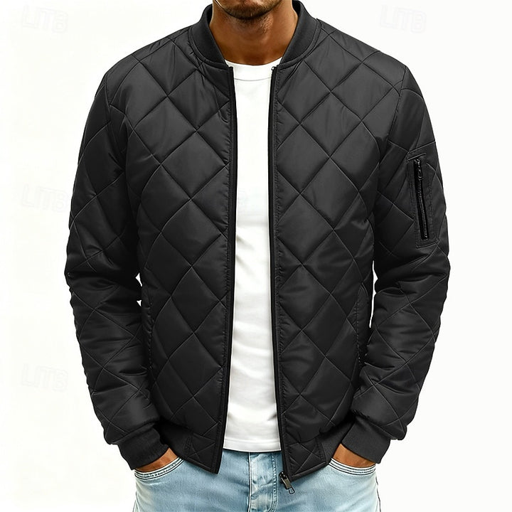 Griffin | Quilted Bomber Jacket