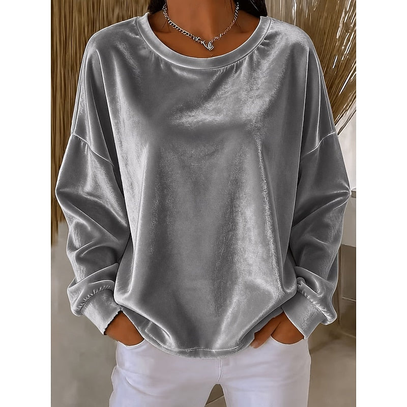 Simone | Relaxed Crew-Neck Top