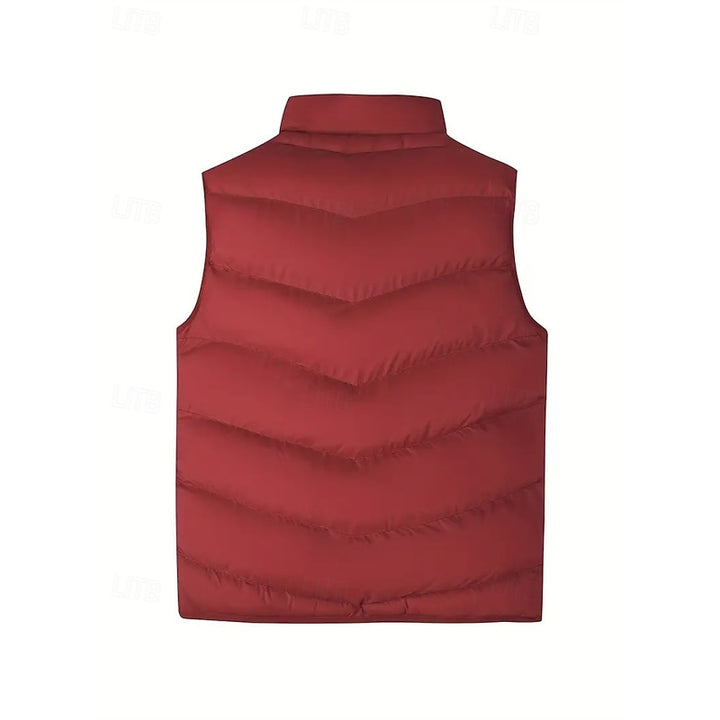 Chase | Quilted Stand-Collar Vest