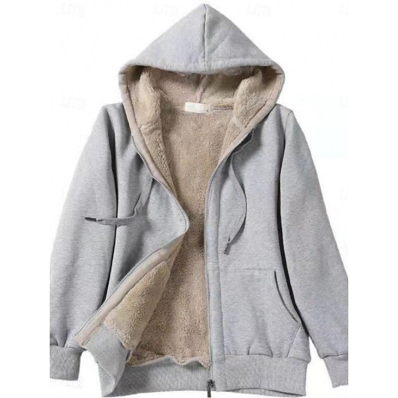 Susannah | Cozy Full-Zip Hooded Jacket