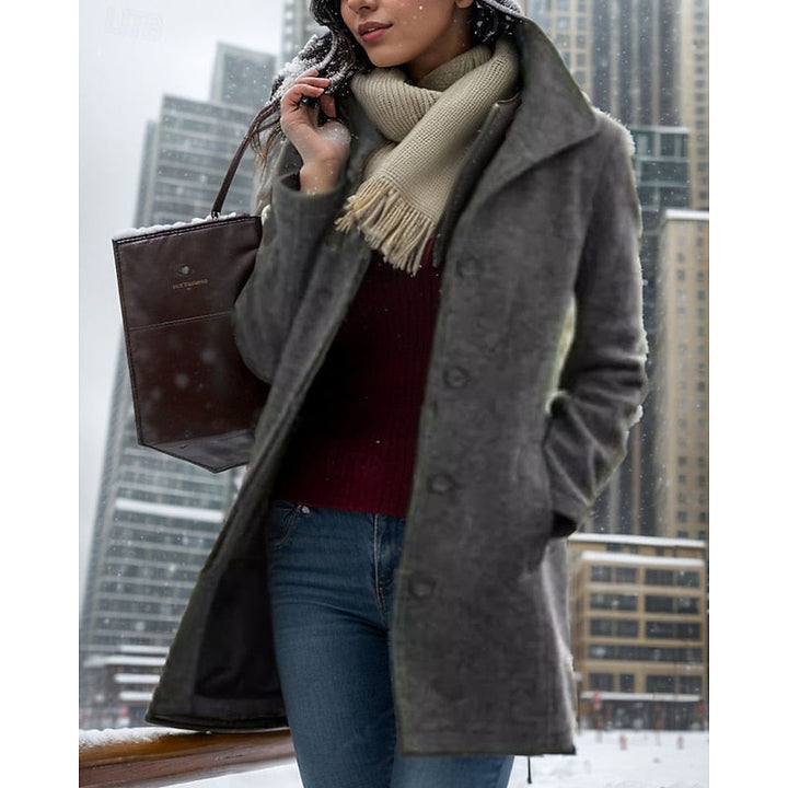 Felicity | Refined Turndown-Collar Coat