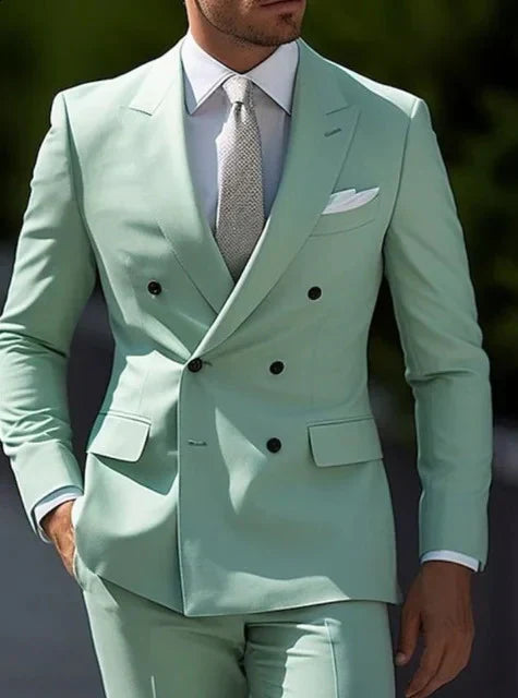 Gregory | Double-Breasted Tailored Suit