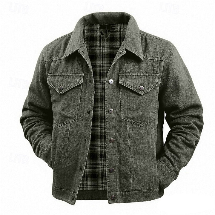 Waylon | Rugged Button-Up Jacket