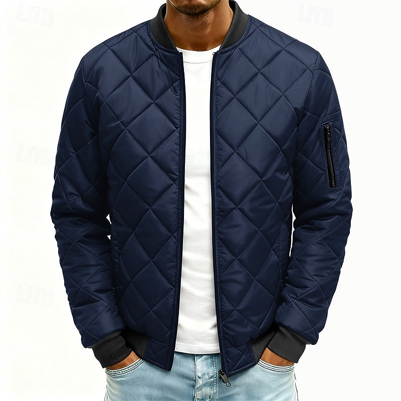 Griffin | Quilted Bomber Jacket