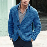 Hugo | Cable-Knit Button-Up Cardigan