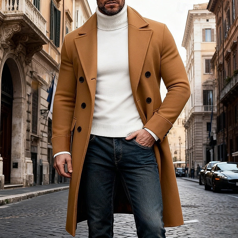 Nolan | Tailored Longline Overcoat