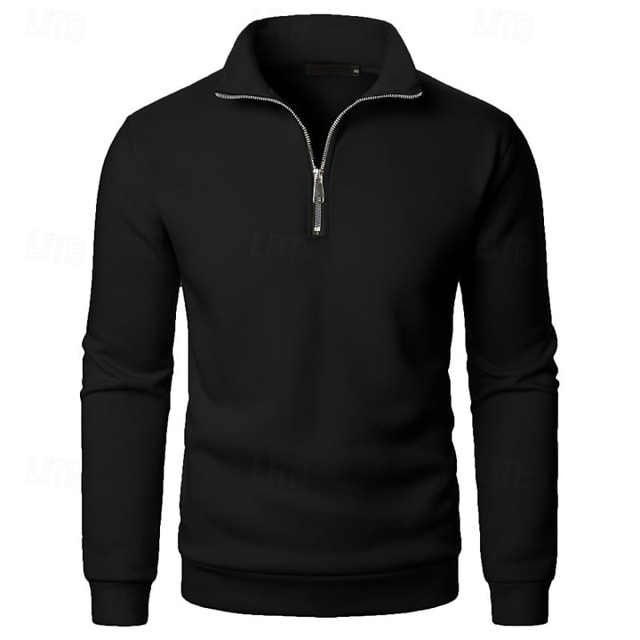 Gideon | Refined Quarter-Zip Pullover