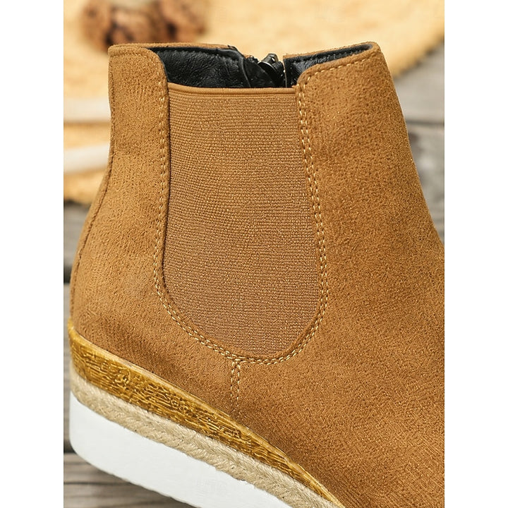Della | Wedge Chelsea Ankle Boots