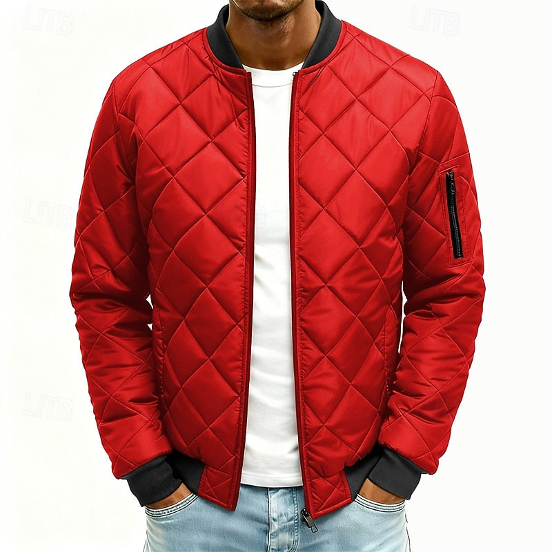 Griffin | Quilted Bomber Jacket
