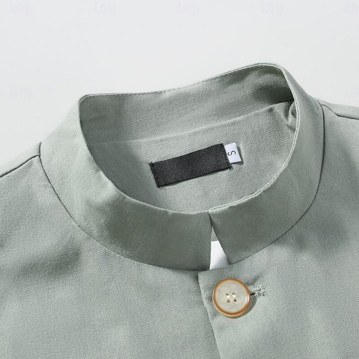 Alaric | Refined Stand-Collar Jacket